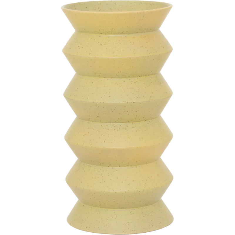 Vase haut céramique vert réactif 20x40 cm Kova Urban Nature Culture - 1