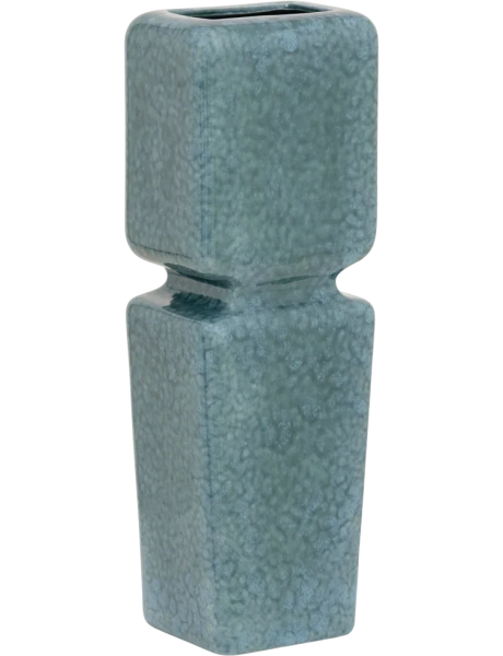 Vase haut céramique bleu vert 12x9x35 cm Anders Urban Nature Culture - 1