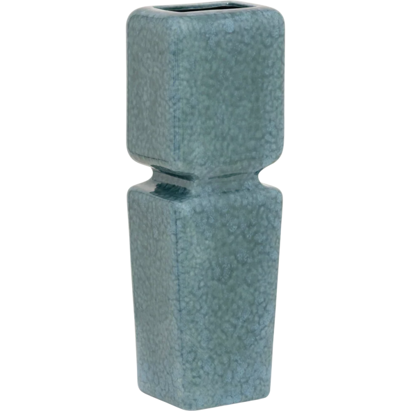 Vase haut céramique bleu vert 12x9x35 cm Anders Urban Nature Culture - 1