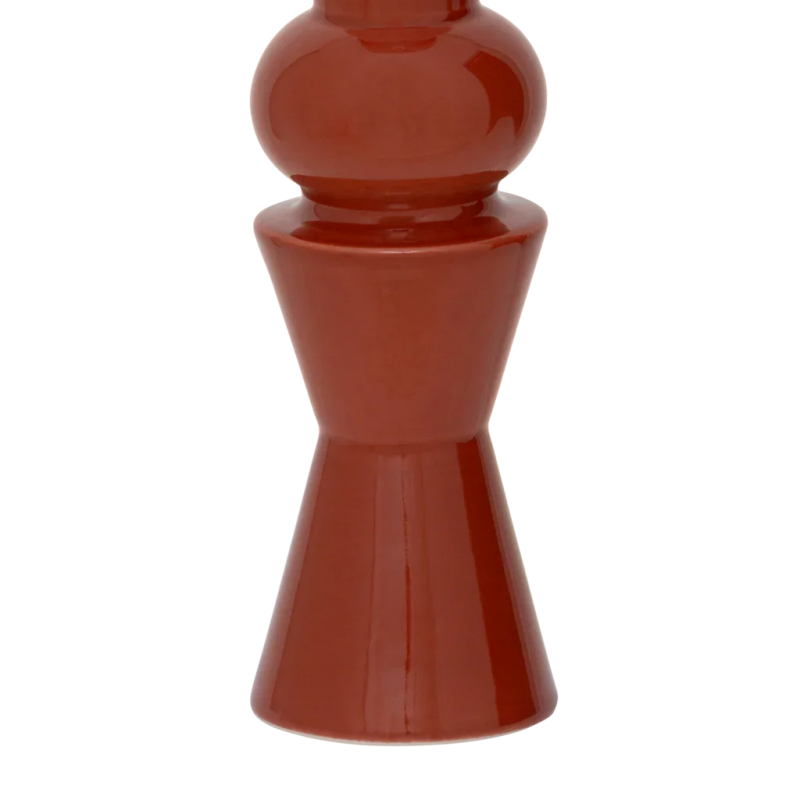 Vase soliflore céramique rouge 8,5x30 cm Poul Urban Nature Culture - 4