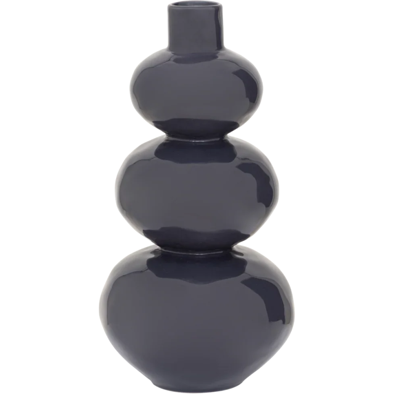 Vase boule céramique violet 15,5x31 cm Emily Urban Nature Culture - 1