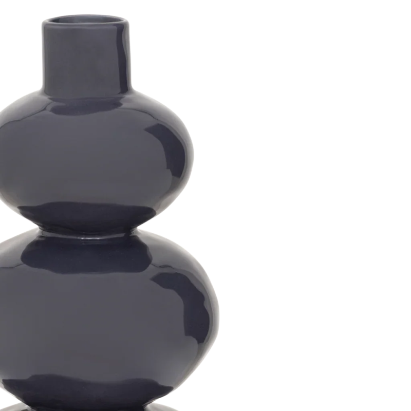 Vase boule céramique violet 15,5x31 cm Emily Urban Nature Culture - 3