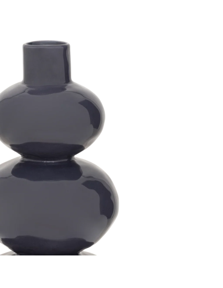 Vase boule céramique violet 15,5x31 cm Emily Urban Nature Culture - 3