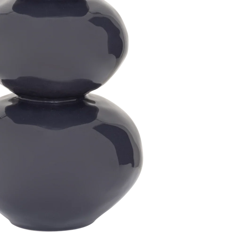 Vase boule céramique violet 15,5x31 cm Emily Urban Nature Culture - 4
