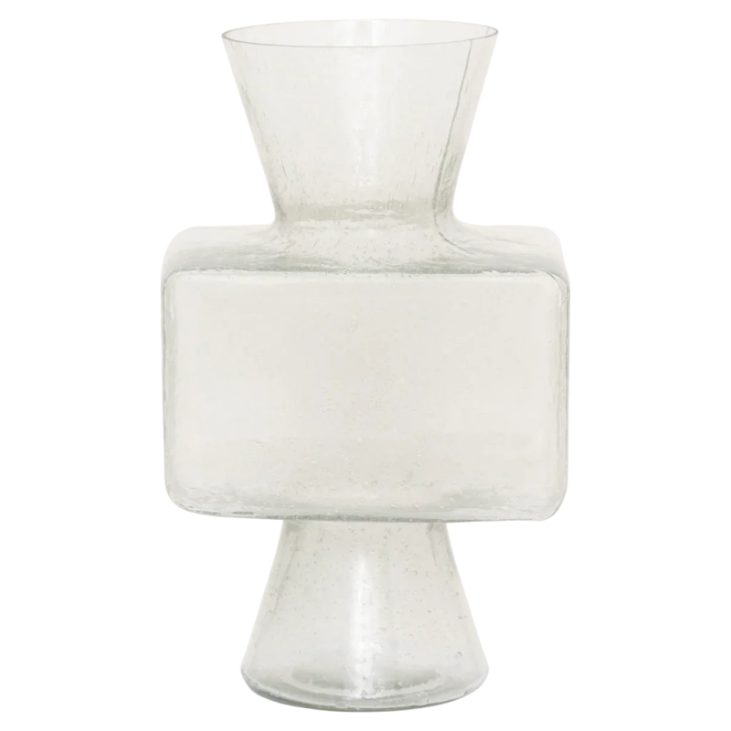 Vase en verre recyclé transparent 21x36 cm Cloe Urban Nature Culture - 3