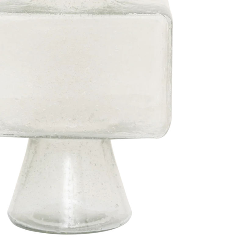 Vase en verre recyclé transparent 21x36 cm Cloe Urban Nature Culture - 4