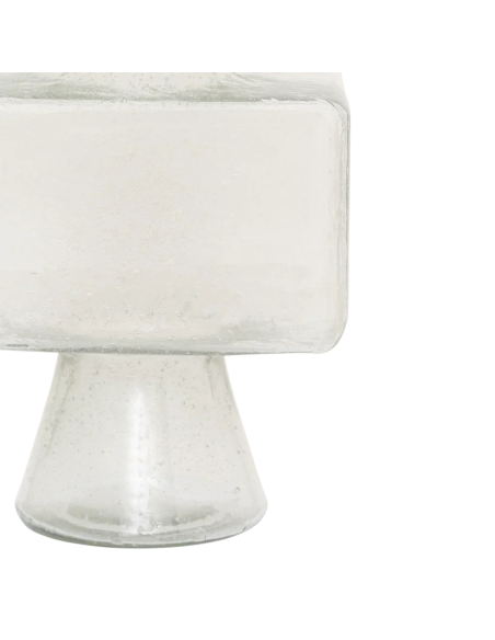 Vase en verre recyclé transparent 21x36 cm Cloe Urban Nature Culture - 4