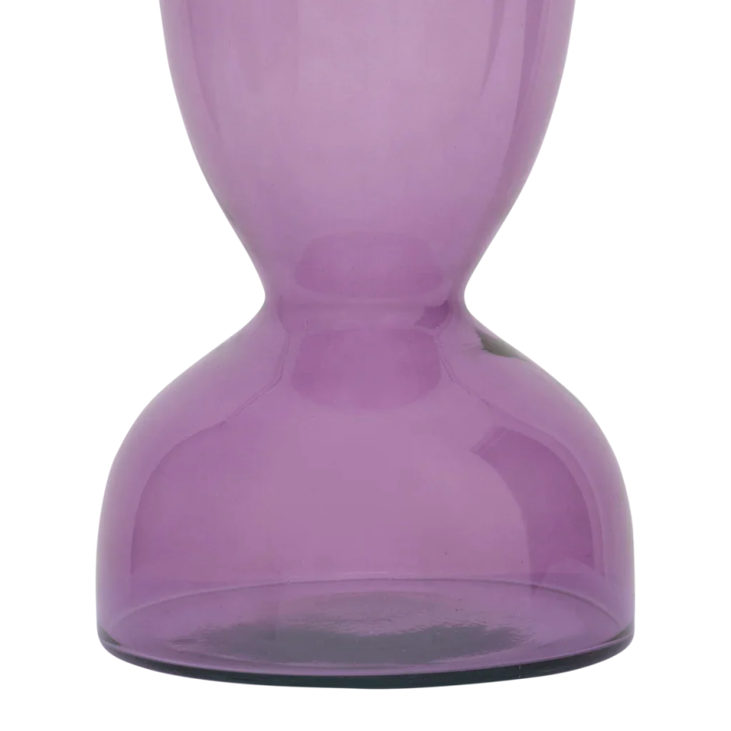 Vase en verre recyclé lilas 16x27 cm Ebbe Urban Nature Culture - 3