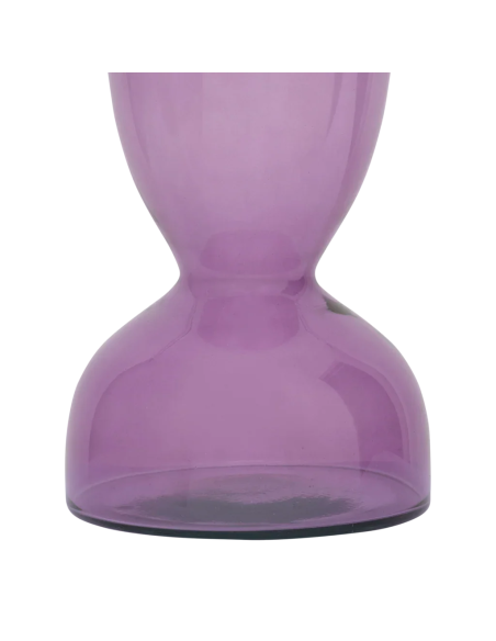 Vase en verre recyclé lilas 16x27 cm Ebbe Urban Nature Culture - 3