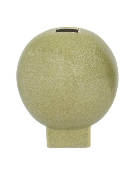 Vase boule céramique vert pâle 22x25,5 cm Esfera Urban Nature Culture - 3