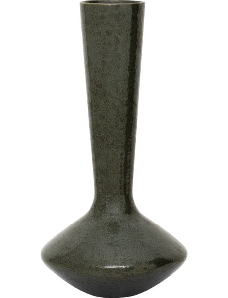 Vase haut céramique vert olive 25x50 cm Tynn Urban Nature Culture - 1