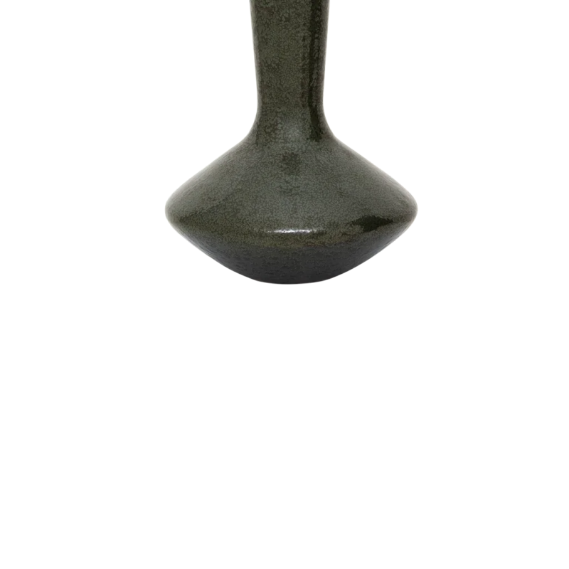 Vase haut céramique vert olive 25x50 cm Tynn Urban Nature Culture - 4