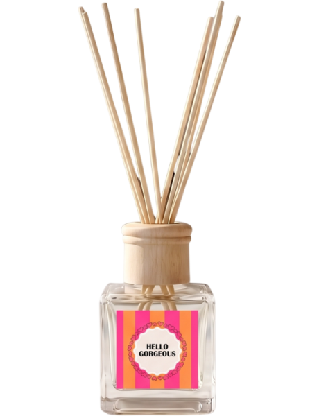 Diffuseur de parfum à bâtonnets jasmin 100 ml en verre Hello Gorgeous Housevitamin - 1