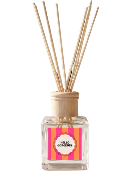 Diffuseur de parfum à bâtonnets jasmin 100 ml en verre Hello Gorgeous Housevitamin - 1