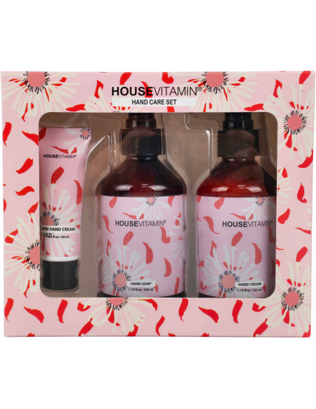 Coffret soin des mains vegan pivoine Cream & Soap