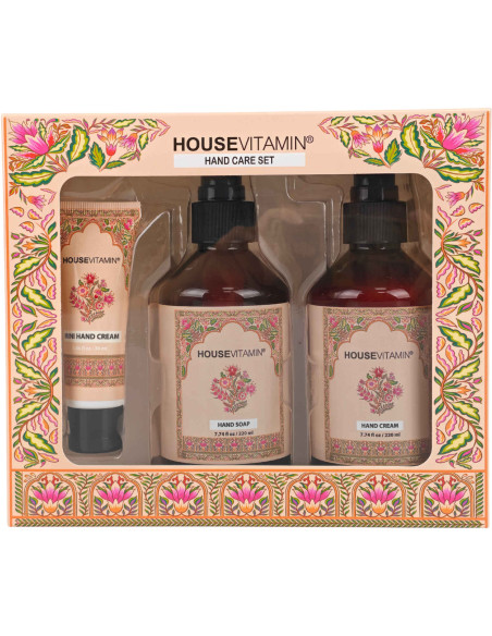 Coffret soin des mains vegan ambre Cream & Soap