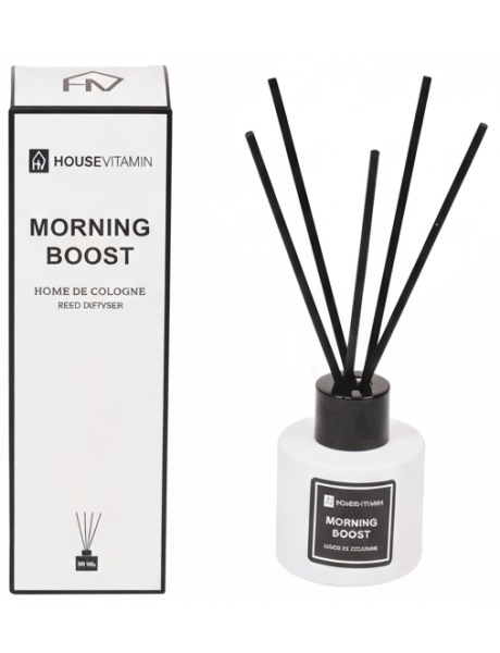 Diffuseur parfum bâtonnets linge frais 30 ml Morning Boost Housevitamin - 1