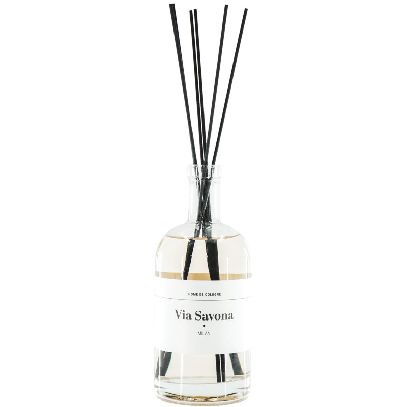 Diffuseur parfum bâtonnets fleurs méditerranéennes 500 ml Via Savona Milan Housevitamin - 3