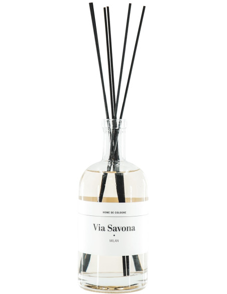 Diffuseur parfum bâtonnets fleurs méditerranéennes 500 ml Via Savona Milan Housevitamin - 3