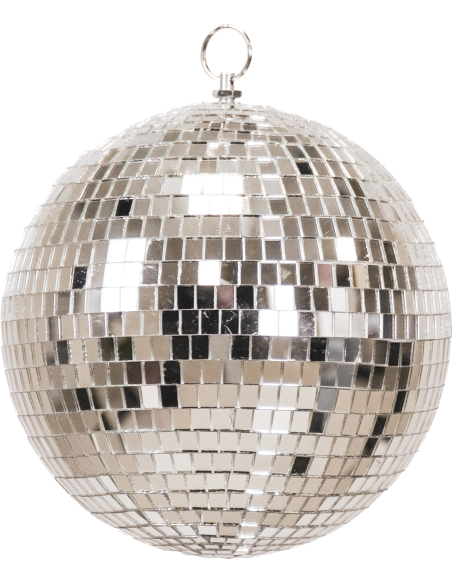 Boule à facettes de Noël argentée 30 cm Discoball Housevitamin - 1