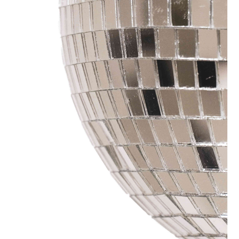 Boule à facettes de Noël argentée 30 cm Discoball Housevitamin - 3
