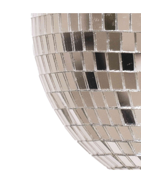 Boule à facettes de Noël argentée 30 cm Discoball Housevitamin - 3