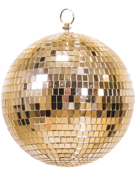 Boule à facettes de Noël dorée 30 cm Discoball Housevitamin - 1