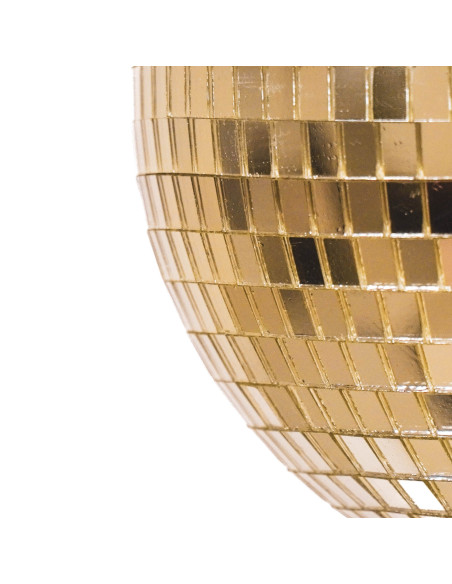 Boule à facettes de Noël dorée 30 cm Discoball Housevitamin - 4