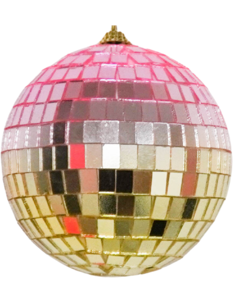 Boule à facettes rose gold 30 cm Discoball Housevitamin - 1
