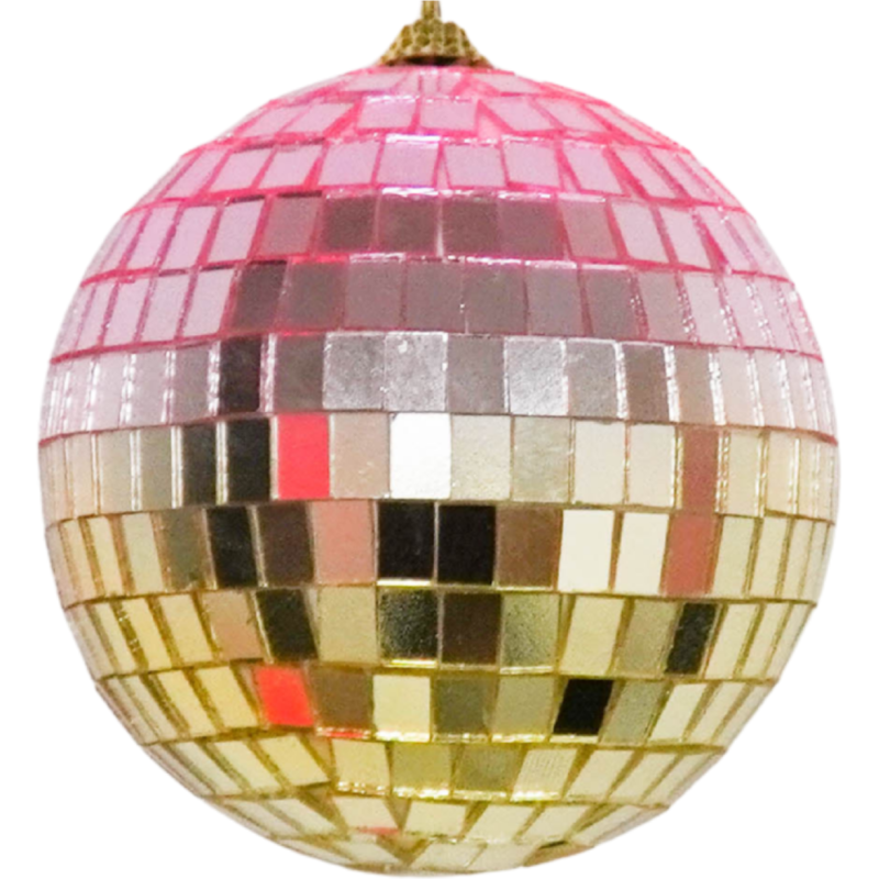 Boule à facettes rose gold 30 cm Discoball Housevitamin - 1