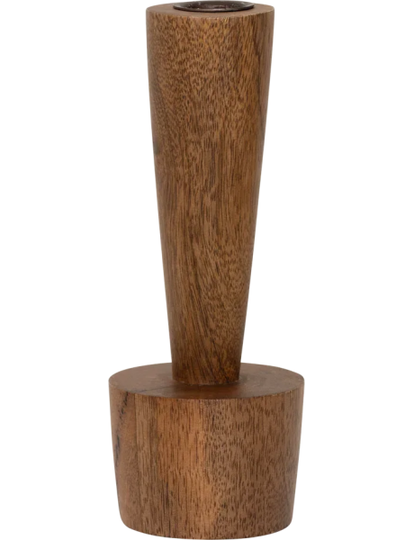 Bougeoir bois de manguier brun Ø7,6x20 cm Madera Urban Nature Culture - 2