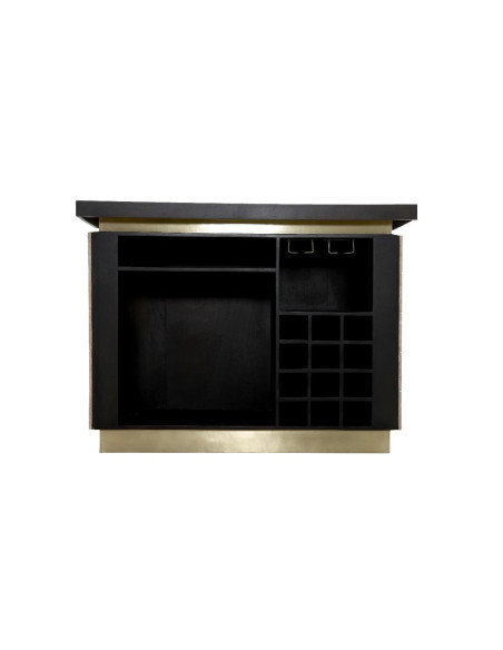 Meuble bar travertin beige 140x60,5x106 cm Martini Richmond Interiors - 4