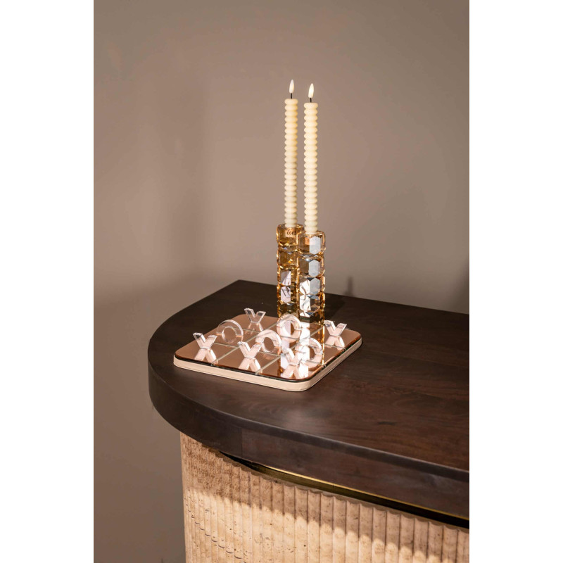 Meuble bar travertin beige 140x60,5x106 cm Martini Richmond Interiors - 9