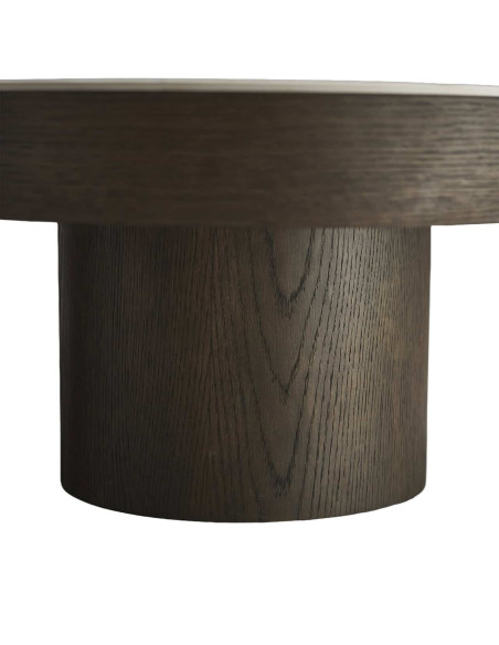 Table basse céramique effet travertin bois brun 140x100x32 cm Langford Richmond Interiors - 7