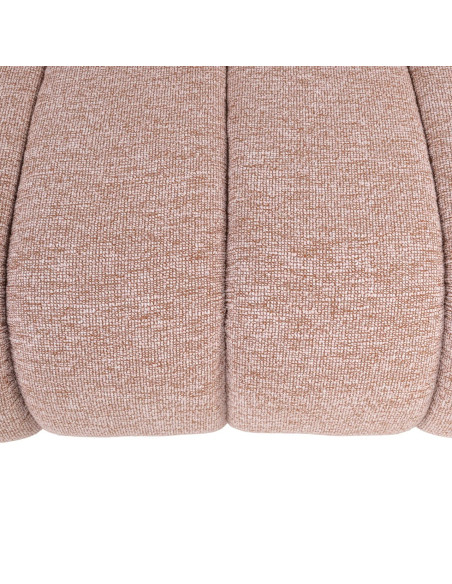 Canapé droit rose poudré microfibre 227 cm Amelia Richmond Interiors - 10