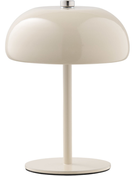 Lampe à poser rechargeable tactile métal beige 18 cm Margate House Nordic - 1