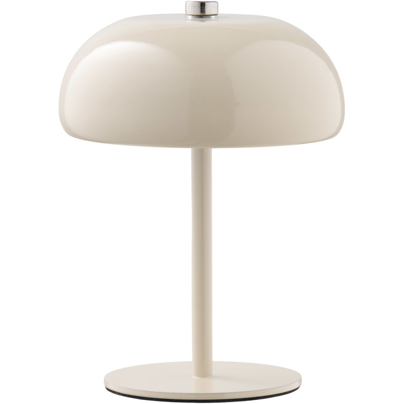 Lampe à poser rechargeable tactile métal beige 18 cm Margate House Nordic - 1