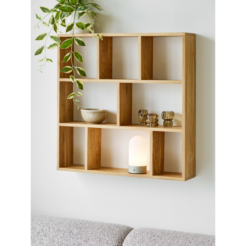 Lampe à poser rechargeable tactile beige et blanc 18 cm Ashford House Nordic - 2