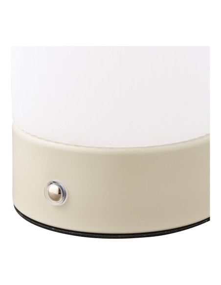 Lampe à poser rechargeable tactile beige et blanc 18 cm Ashford House Nordic - 4
