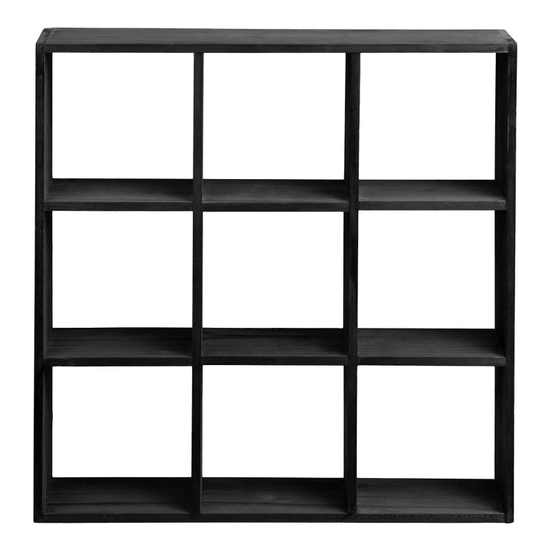 Étagère murale noire 9 niches 46 cm Moss House Nordic - 3