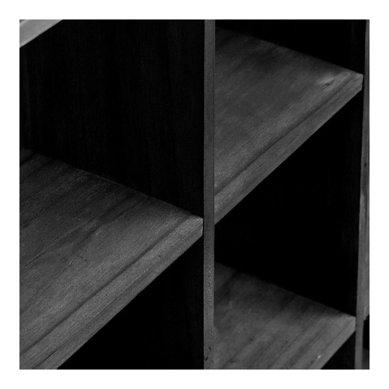 Étagère murale noire 9 niches 46 cm Moss House Nordic - 4