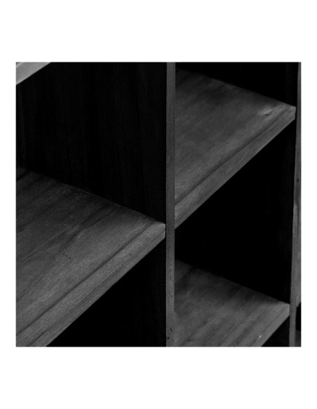 Étagère murale noire 9 niches 46 cm Moss House Nordic - 4