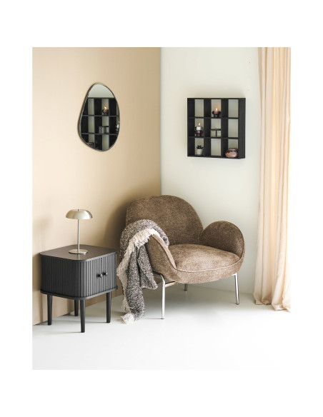 Étagère murale noire 9 niches 46 cm Moss House Nordic - 5