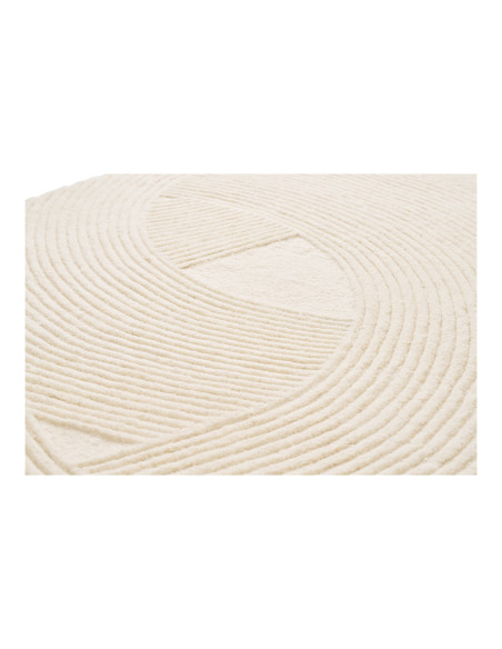Tapis laine écru relief 160x230 cm Pune House Nordic - 3