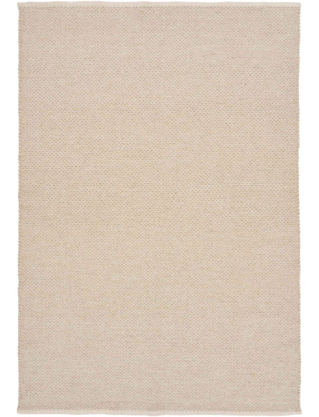 Tapis laine beige tissé main 200x300 cm Gaya House Nordic - 1