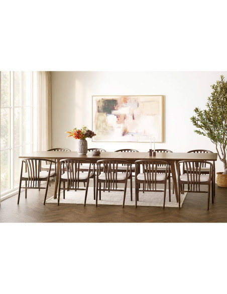 Tapis laine beige tissé main 200x300 cm Gaya House Nordic - 2