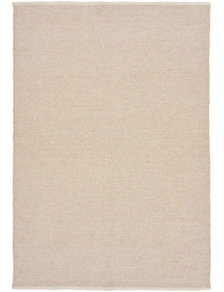 Tapis laine beige tissé main 160x230 cm Gaya House Nordic - 1