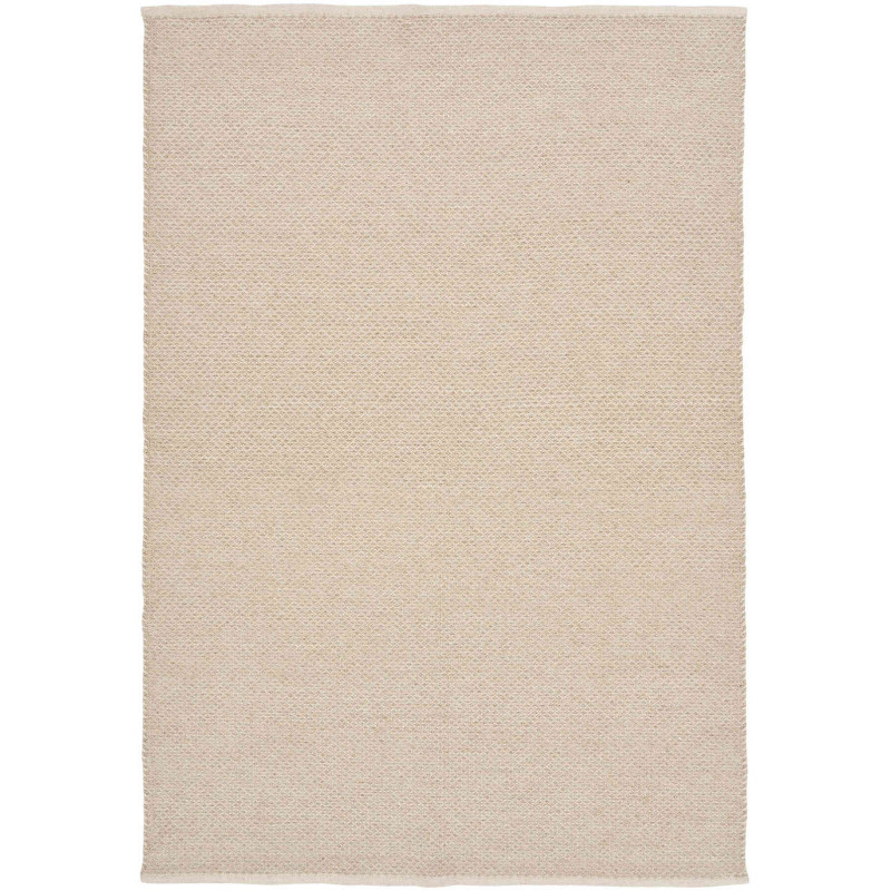Tapis laine beige tissé main 160x230 cm Gaya House Nordic - 1