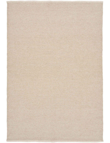 Tapis laine beige tissé main 160x230 cm Gaya House Nordic - 1