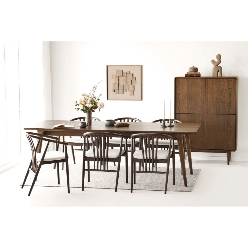 Tapis laine sable tissé main 160x230 cm Nila House Nordic - 4